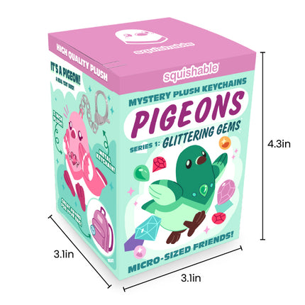 Pigeons Micro Blind Box, Series 1: Glittering Gems