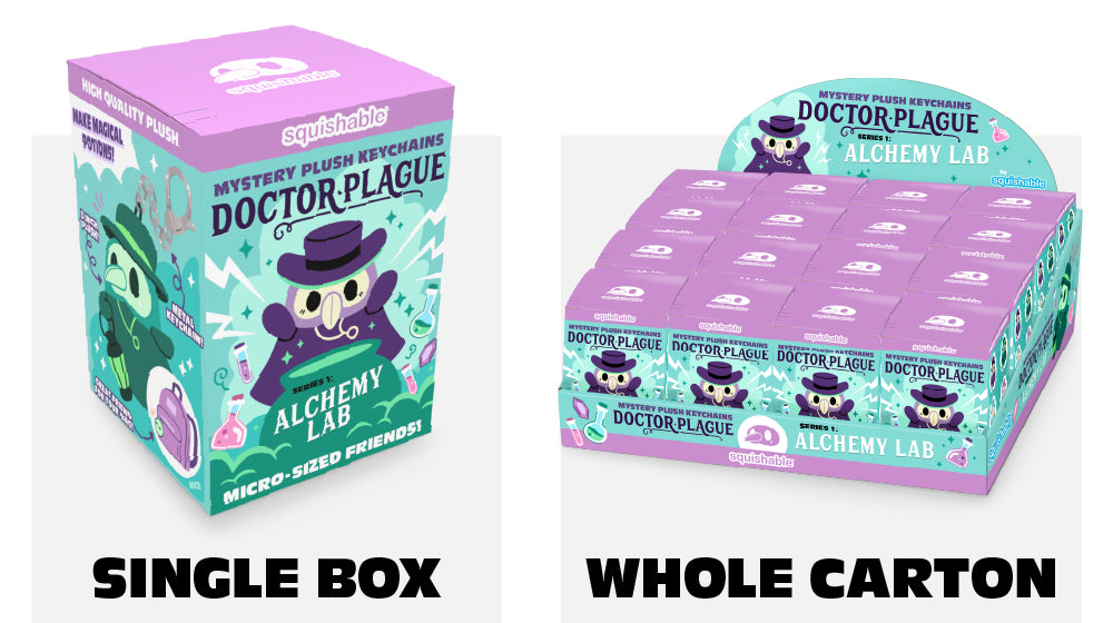 Doctor Plague Micro Blind Box, Series 1: Alchemy Lab – Squishable
