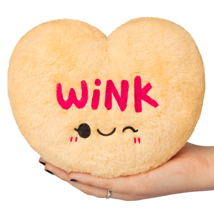 candy heart wink front view