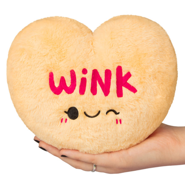 candy heart wink front view