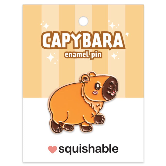 capybara enamel pin photo