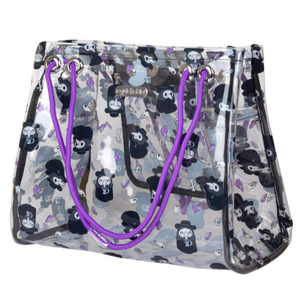clear plague doctor tote front