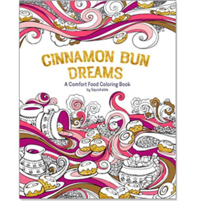 Cinnamon Bun Dreams - The Comfort Food Coloring Book Product Image