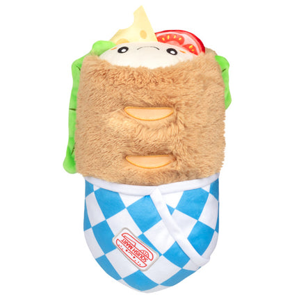 mini hero sandwich top view