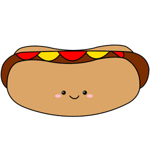 comfortfood mini hot dog design