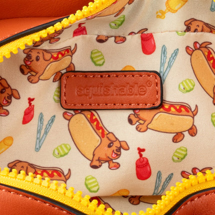 Squishable Dachshund Hot Dog Crossbody Purse