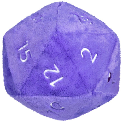 Squishable D20 Dice - Purple Side View