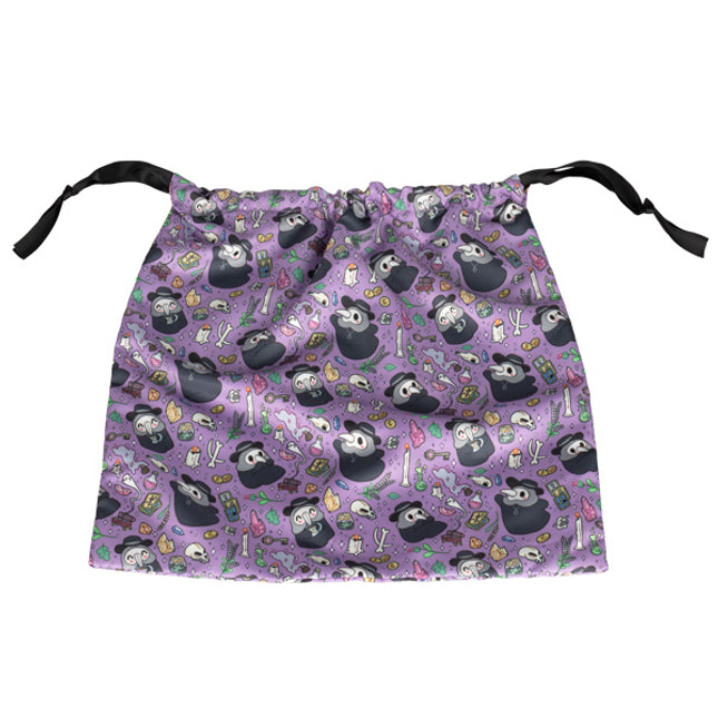 large plague gift bag open