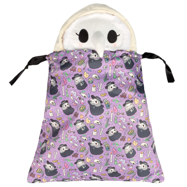 small plague gift bag with product inside