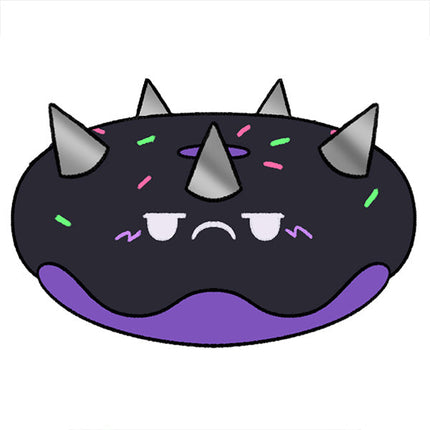 Mini Comfort Food Goth Donut design graphic