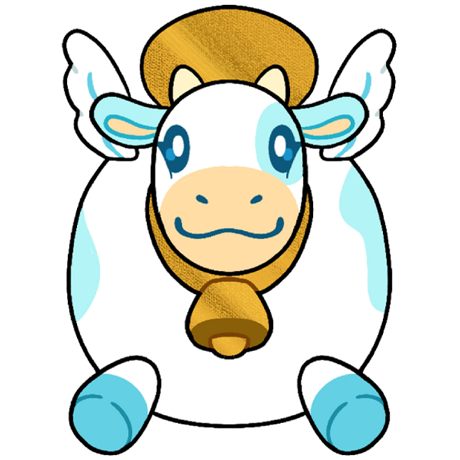 holy cow illustration