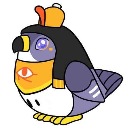 Mini Squishable Horus design graphic