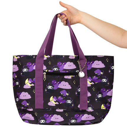 lifestyle dr plague all over tote holding