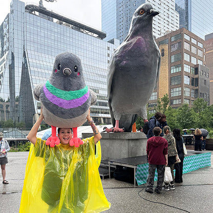 Massive pigeon in new york