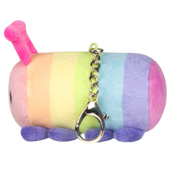Squishable Micro Keychain Micro Squishable Rainbow Caterpillar Keychain
