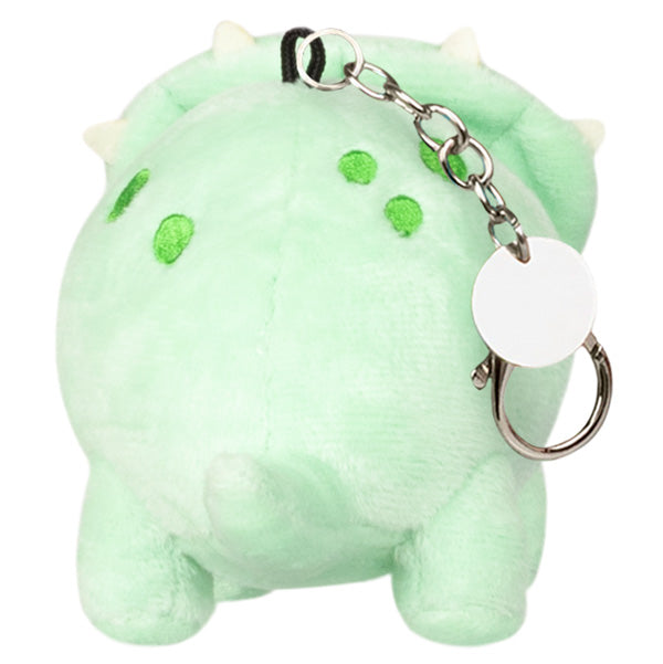 Squishable Micro Keychain Micro Squishable Triceratops Keychain