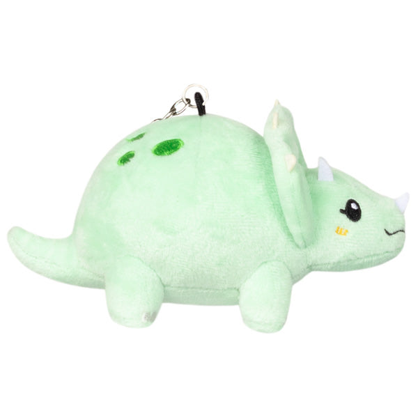 Squishable Micro Keychain Micro Squishable Triceratops Keychain