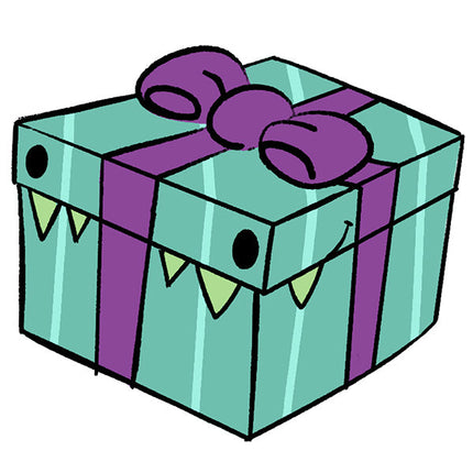 Mini Squishable Mimic Gift design graphic