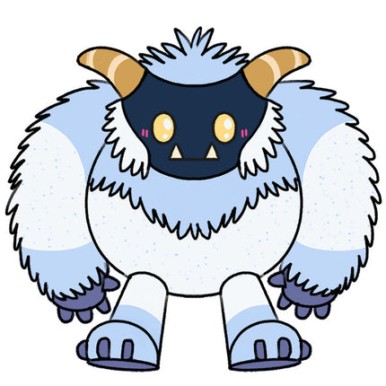 mini yeti design graphic