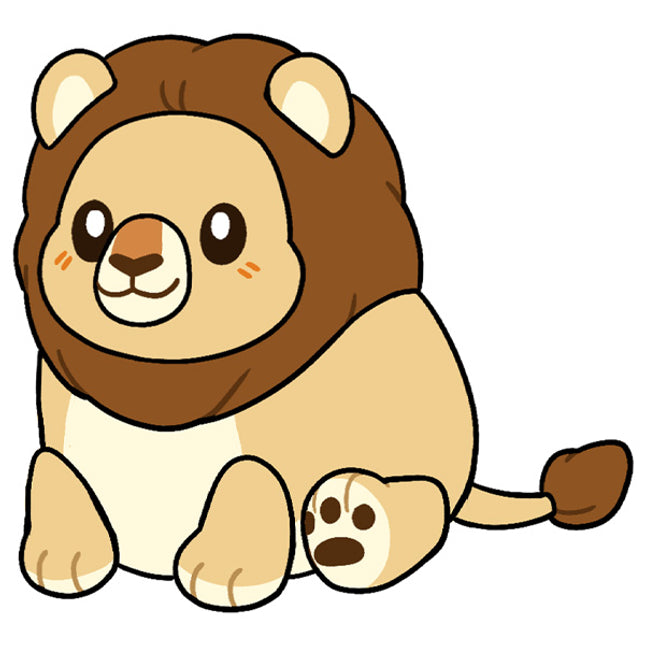 mini baby lion product illustration