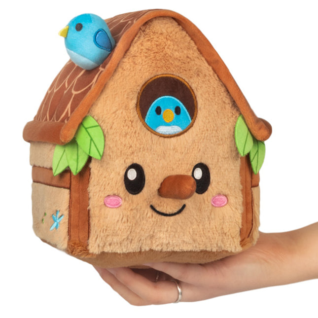 mini birdhouse front view