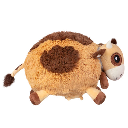 mini chocolate cow side