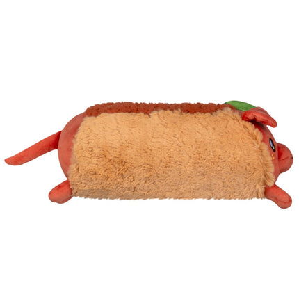 mini dachshund chili dog side view