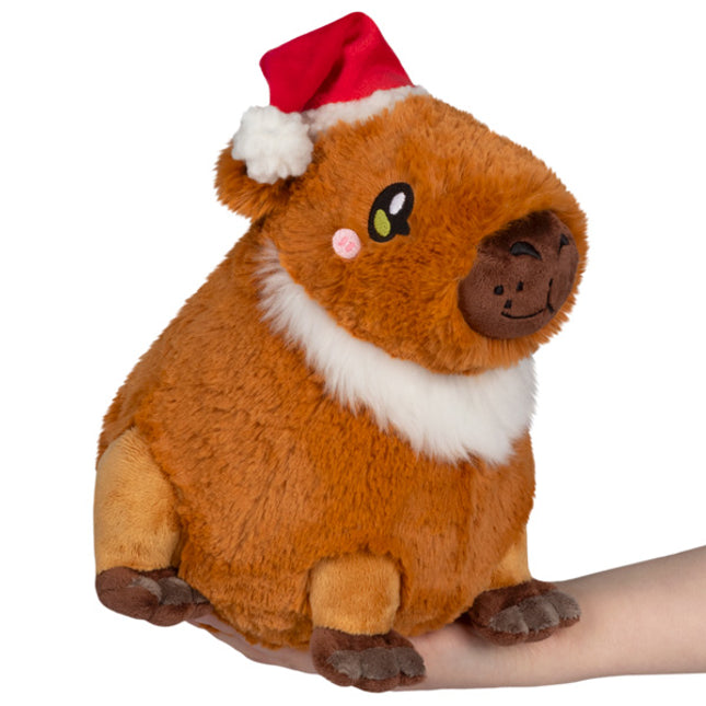 Mini Squishable Festive Capybara Front View