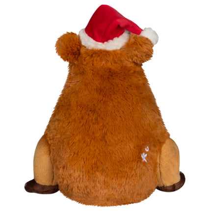 Mini Squishable Festive Capybara Back View