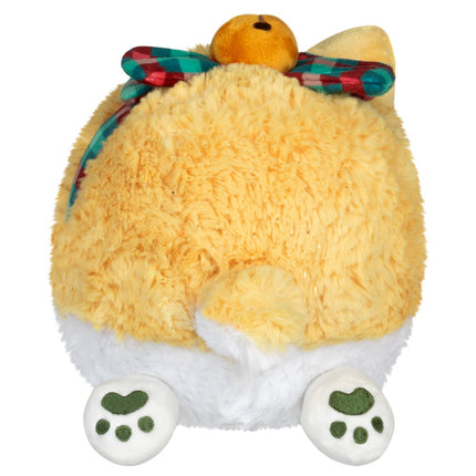 mini festive corgi back image
