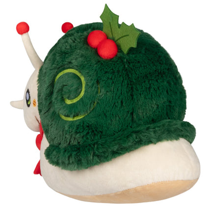 Mini Squishable Festive Snail Back View