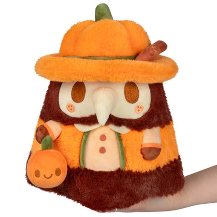 mini pumpkin spice plague doctor front view