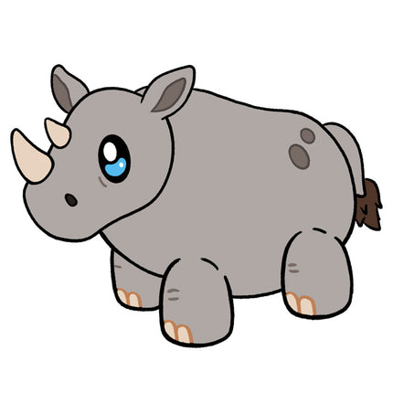 mini rhinoceros design