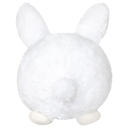 mini squish fluffy bunny back