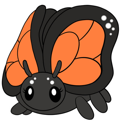 mini squish monarch butterfly 7 design