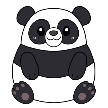 mini sweet panda product illustration