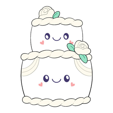 Mini Squishable Comfort Food Wedding Cake plush