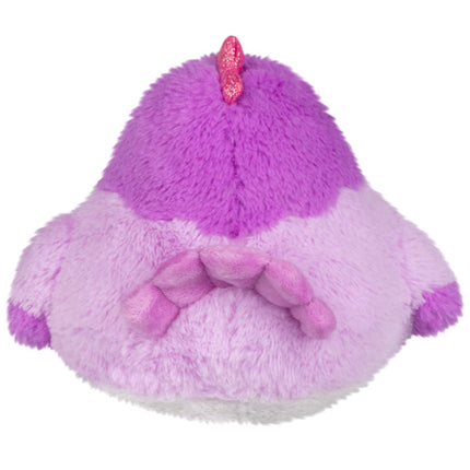 party snacker purple hen back view
