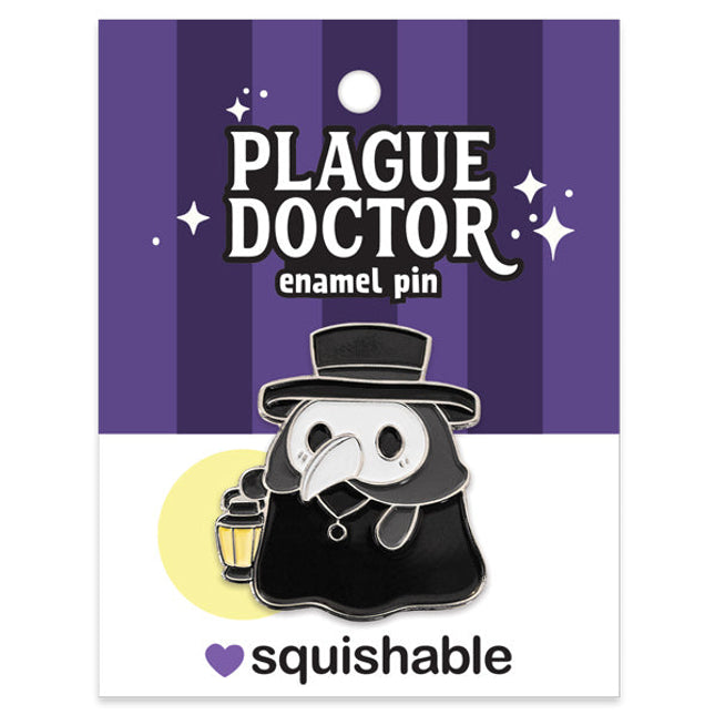 Plague Doctor Enamel Pin Product Image