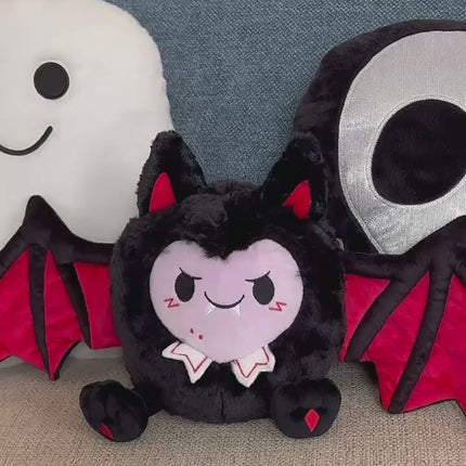 vampire bat sitting on the couch video