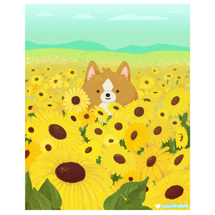 puzzles sunflower side