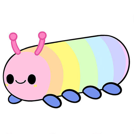 Mini Squishable Rainbow Caterpillar