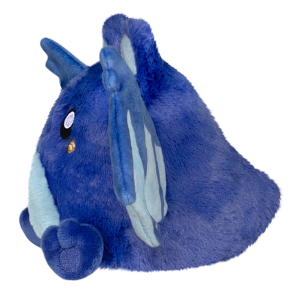 snacker blue spooky bat side view