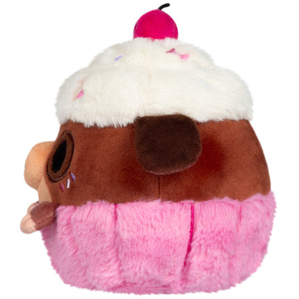 Snacker Chocolate Pupcake Side View