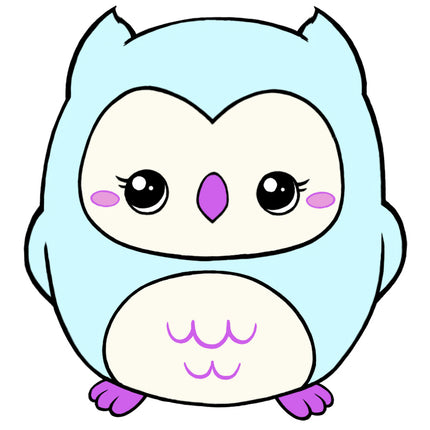 squish baby owl 15 design