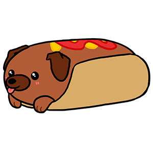 squish hot dog dachshund 15 design
