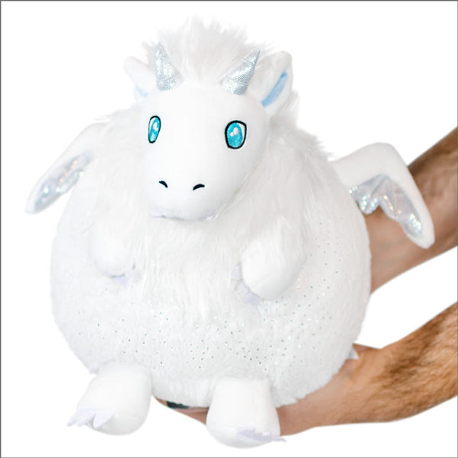 Squishable Mini Lunar Dragon Plush - 7x7x14 Inch Galaxy Pattern Stuffed Animal