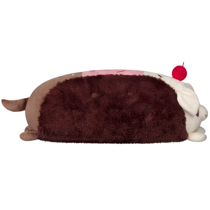 Squishable Neapolitan Ice Cream Dachshund side view