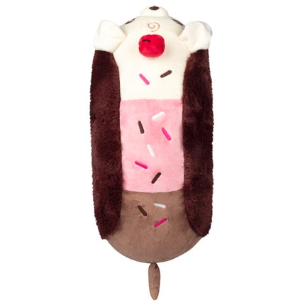 Squishable Neapolitan Ice Cream Dachshund top view