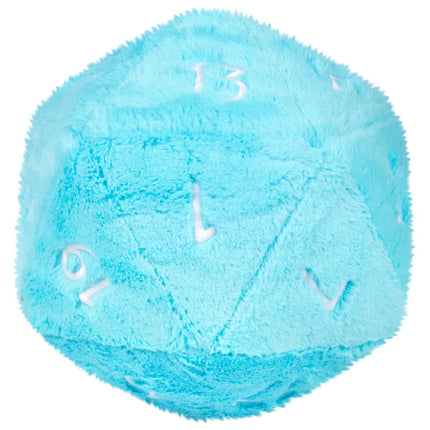 d20 dice back view